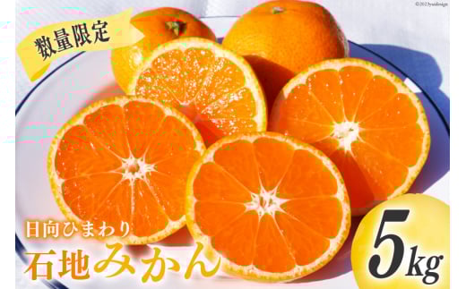 【期間限定発送】 みかん 訳あり 日向ひまわり 石地みかん 2S ～ L サイズ 5kg [ひまわり農園 宮崎県 日向市 452061493] ミカン 小玉 大玉 柑橘 家庭用 数量限定