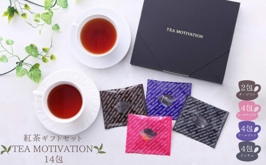 TEA MOTIVATION 紅茶 ギフト 4種 14包