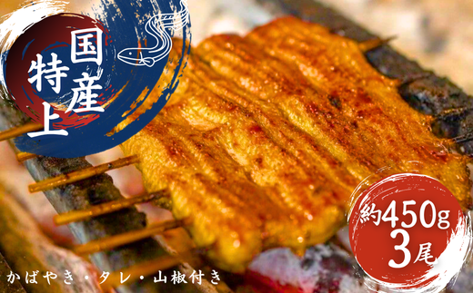 加須の名店うなぎ荒川の『国産特上うなぎ蒲焼 』　（3尾）　【うなぎ】