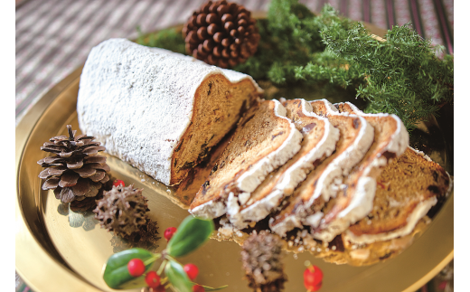白山シュトレン|シュトレン お菓子 焼き菓子 無添加ドライフルーツ 香川県 三木町|_mk003-001