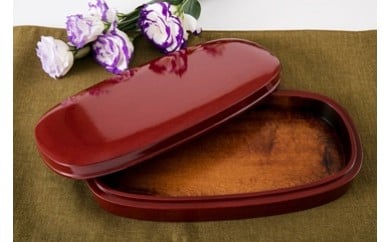 後藤塗り小判弁当箱|後藤塗 弁当箱 栃 漆 伝統 香川県 三木町|_mk034-005