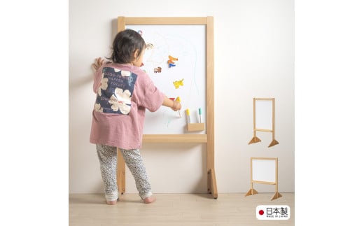 木製「きっずほわいとぼーど【Sサイズたて】」