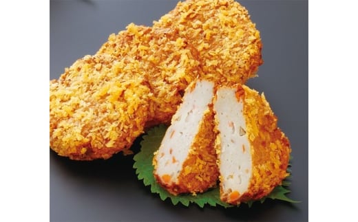 冷凍じゃこカツ<D02-2>_ じゃこ 総菜 ランチ 夜食 軽食 レンジ 温め レンチン 簡単調理 お取り寄せ グルメ じゃこカツ 名物 ご当地 かまぼこ おかず お弁当 郷土料理 練り物 練り製品 特産品 珍味 小分け 冷凍 カツ 【1045256】