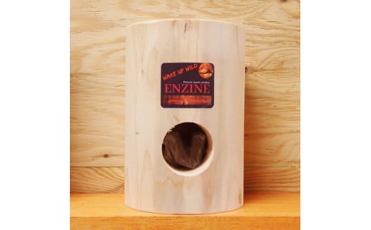 スウェディッシュトーチ （丸太バージョン 福井県産 檜）[A-061005]