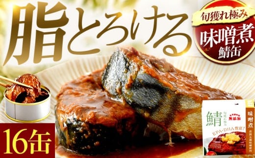 旬獲れ極み鯖味噌煮缶詰 16缶| サバ缶 鯖缶 さば缶 鯖 サバ さば 缶詰 サバ缶詰 鯖缶詰 缶 詰合せ 詰め合せ セット 非常食 防災 備蓄 常温 常備食 保存食 [BFAB002]
