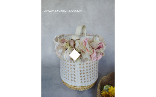 オシャレなマダム達に大人気のツーウェイかごバッグ（036_5030）