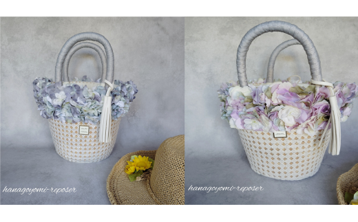 お洒落なマダム達に大人気のかごバッグ（036_5031）