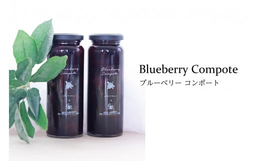 ブルーベリーコンポ－ト２本セット（024_5003）【離島、沖縄県、北海道配送不可】