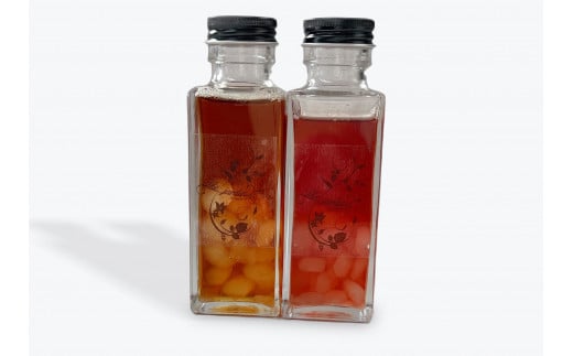 紅茶専門店The Jardinの茶葉を煮詰めて作ったオリジナルティソース      アールグレイとおまかせのシロップの2本セット  上品な甘み トースト パンケーキ アイスクリーム 高砂市
