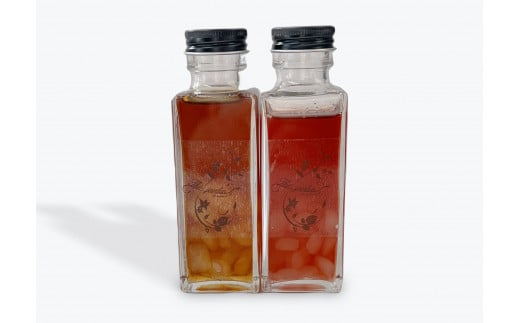 紅茶専門店The Jardinの茶葉を煮詰めて作ったオリジナルティソース       ダージリンとおまかせのシロップの2本セット 上品な甘み トースト パンケーキ アイスクリーム 高砂市