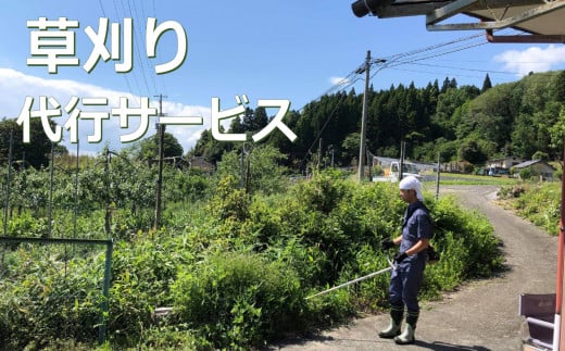 【利用券】お家の管理サポート（草刈り）