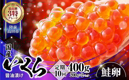 【関東〜九州送料無料】 3特 いくら（鮭卵）醤油漬け 1kg（500g×2） いくら 醤油漬け 500g 北海道産 イクラ 鮭卵 魚卵 海鮮 ギフト
