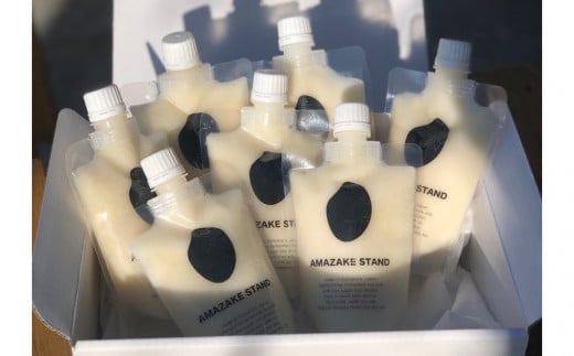 [AMAZAKE STAND]1日分のあま酒 170ml × 7本セット プレーン 米麹100%使用[ 甘酒 米麹 砂糖不使用 無塩 ノンアルコール 無添加 人気 パウチタイプ ]RT1899