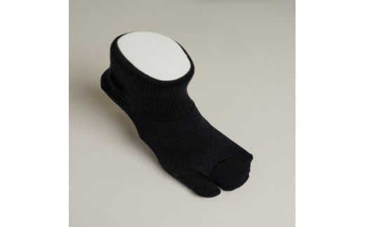 外反母趾対策くつ下 2足組　黒22～23cm