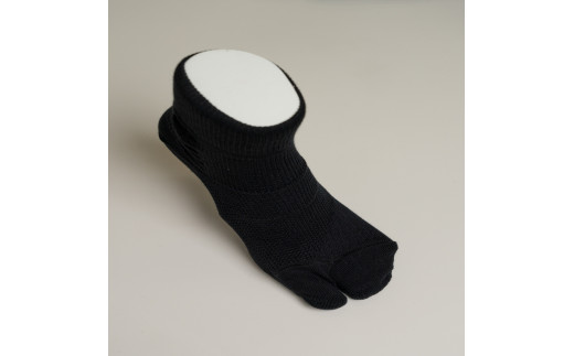 外反母趾対策くつ下 2足組　黒24～25cm