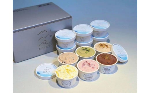 ミノリジェラート スタンダード詰合せ 12個(6種×2個)