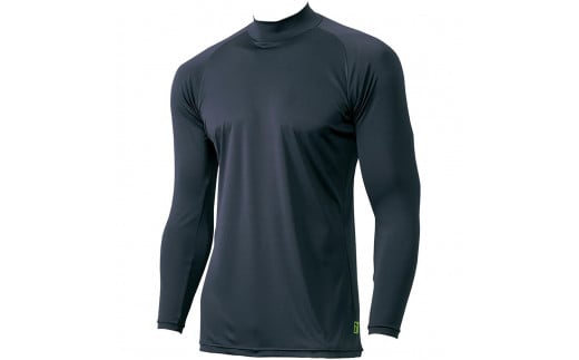 【130サイズ／90ブラック】ＳＳＫ　ミドルフィットアンダーシャツ［エアリーファン］　ジュニア長袖ハイネック　ＳＣＦ２３０ＨＬＪ