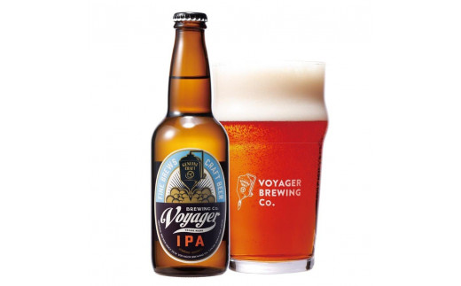 田辺市唯一のクラフトビール  IPA(アルコール度数6.5%)330ml×12本 / 田辺市 クラフトビール 地ビール 瓶ビール 地酒 ボイジャーブルーイング セット 父の日 ギフト プレゼント 贈り物【bbi008-1】