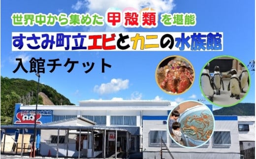 \たくさんの生物と触れ合える♪/ エビとカニの水族館 ペアチケット 【ebk001】