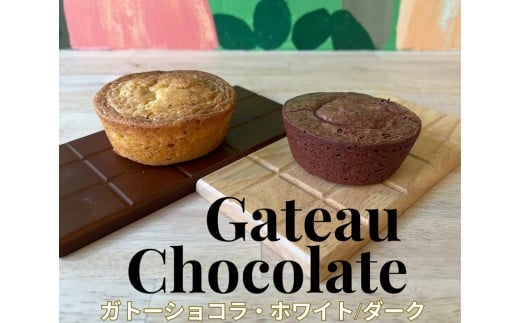 チョコレート専門店「濃厚ガトーショコラ2種 (各2点) 計4点」｜スイーツ デザート 菓子 お菓子 洋菓子 贈り物 ギフト プチギフト プレゼント 手土産 おやつ 小分け 包装 パック [0932]