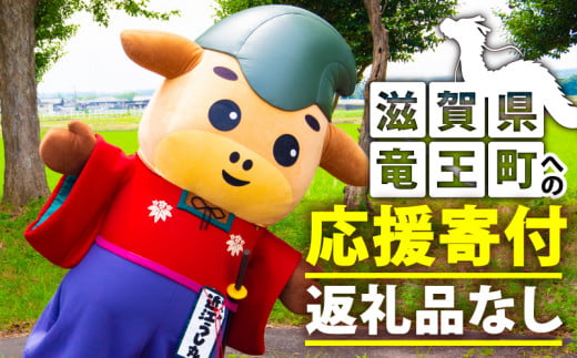 竜王町 返礼品なしの応援受付【返礼品なし/1,000円】