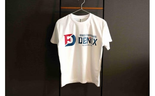 応援グッズ 【サイズ：SS】びんご福山デニックスオリジナルTシャツ 広島県福山市/株式会社 福山デニックス [BABY003]