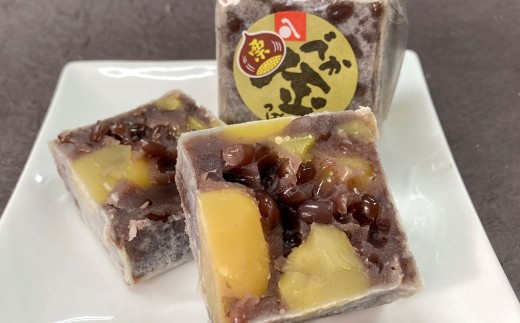 栗入りでか金つば 20個入り (合計約2400g) / 金鍔 金つば きんつば 和菓子 菓子 お菓子 おかし 和スイーツ スイーツ おやつ 小豆 あずき あんこ 栗 くり ギフト 山形県 白鷹町