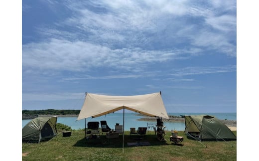 チケット キャンプご招待 NEOSアウトドアパーク南城  ( 沖縄県南城市・2名様 )