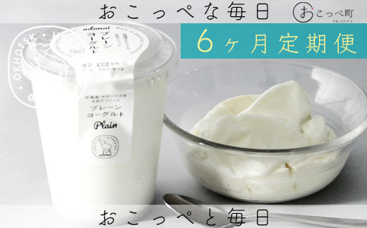 ヨーグルト『プレーン4個セット』6ヶ月定期便