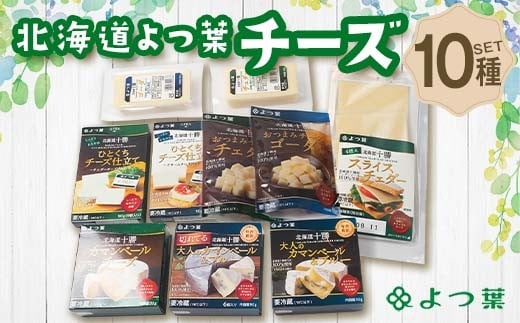 北海道よつ葉 チーズ10種セット 北海道 よつ葉 チーズ セット 10種 詰め合わせ ギフト 贈答用 乳製品 お取り寄せ グルメ