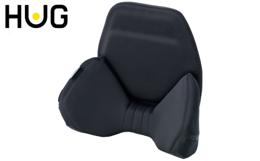 【ブラック】ハグドライブバッククッション