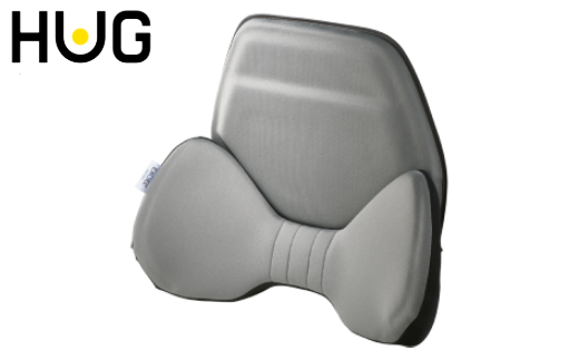 【グレー】ハグドライブバッククッション