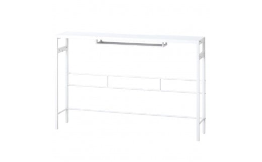 デュアルモニターテーブル ホワイト