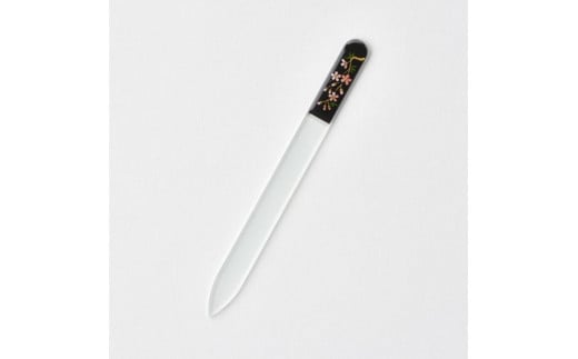 蒔絵ガラス爪やすり しだれ桜