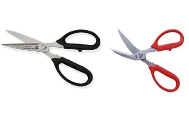 関兼常 キッチンハサミ＆カニハサミセット（KC-020S・KC-027S） ～カニ はさみ かにばさみ かに ハサミ カニバサミ かに用 調理はさみ かに割り 2本 鋏 キッチンばさみ 台所用品 台所グッズ 便利 ギザ刃 取り外し式 衛生的 関の刃物～H12-02