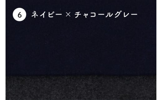 SKINCASHMERE KNITCAP 大人用 （カシミア100%ニットキャップ）【ネイビー×チャコールグレー】D26-04