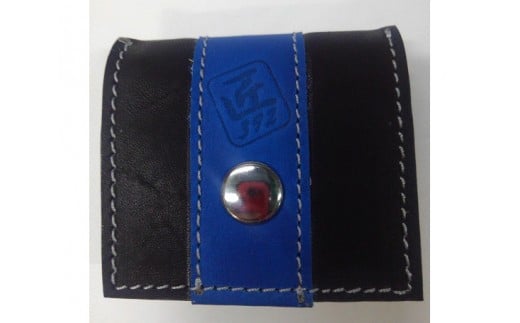 No.043 野球グローブの革製!小さなコインケース BAG / 小銭入れ 折りたたみ式 コンパクト 手作り 大阪府 特産品
