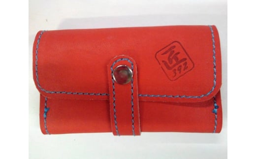 No.072 野球グローブの革製!カードケース(名刺入れ)RS / レザー 手作り 大阪府 特産品