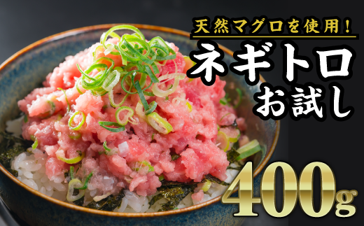 ネギトロ(まぐろたたき) 400g(80g × 5袋)セット<お試し商品> 小分け 天然まぐろ使用 ネギトロ ねぎとろ ネギトロ丼 手巻き寿司 まぐろたたき 天然 まぐろ マグロ 冷凍 魚介 海鮮 ねぎトロ 鮪 人気 大満足 返礼品 三重県 尾鷲市 CH-98