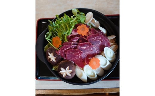 しし鍋 天もりそば お食事券 2人前 期間限定 いのしし鍋 常陸秋そば 手打ち蕎麦 天ぷら 郷土料理 茨城県 石岡市 (C04-001)