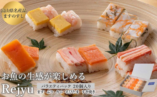 Rejyu(レジュウ)<バラエティパック 20個入り>