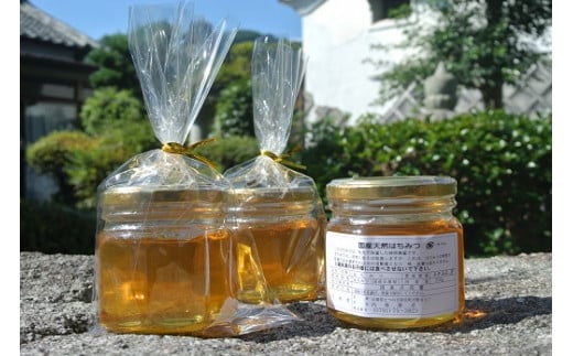 G-50 たつの市産はちみつ(百花)天然無添加 250g×3瓶