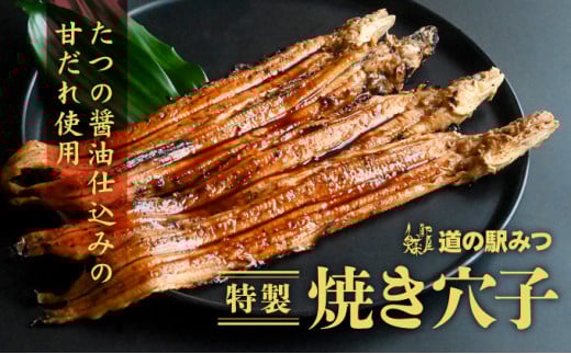 H-199【播州名物】「道の駅みつ特製焼き穴子(3~4本)」