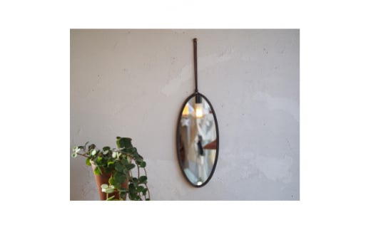 楕円の鏡 1枚【1380109】