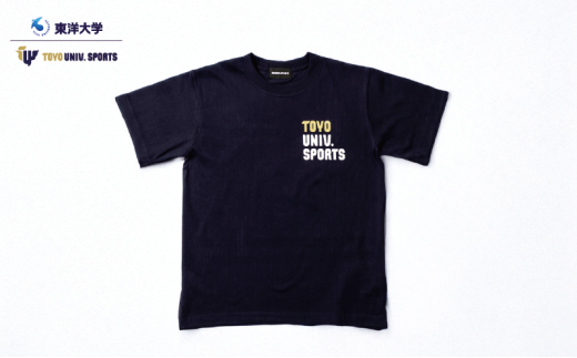 【東洋大学】応援Tシャツ　キラキラ紺【L】[№5338-7032]0236