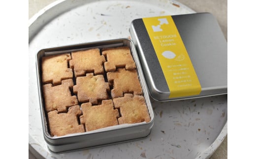 FRUCTUS クッキー缶 2種セット [レモン／ココヤシ] スイーツ 洋菓子 焼き菓子 クッキー 缶入り クッキー缶 レモン ココナッツ セット 人気 焼き菓子詰合せ ギフト プレゼント 贈り物 おすそ分け