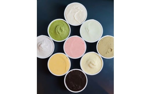 Gelato 9. 季節の味をお届け！ジェラート 9種 詰め合わせ＜105ml×9個＞ アイス デザート 氷菓子 スイーツ お取り寄せ お菓子 お土産 ギフト 贈答