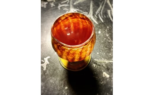 Ceramica Stripes Tulip セラミカストライプチューリップ（ハレの日のグラス）＜カラー：ピンク＞