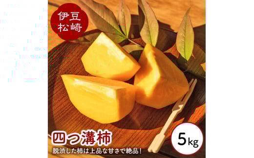 婆娑羅農産 四つ溝柿 5kg