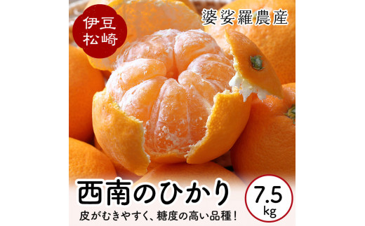 婆娑羅農産 西南のひかり 7.5kg